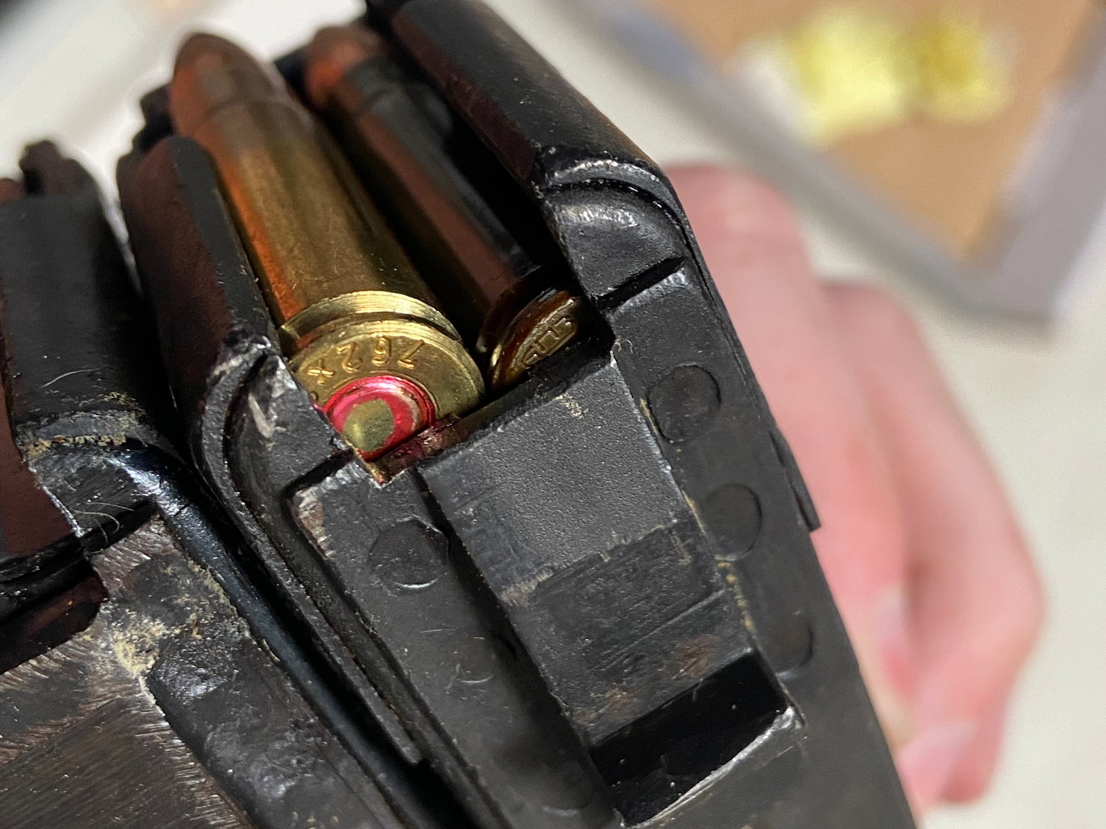 33rds. Of 7.62x39mm 123gr. FMJ Ammunition and (2) Yugoslavian Bolt Hold Open Magazines - 7