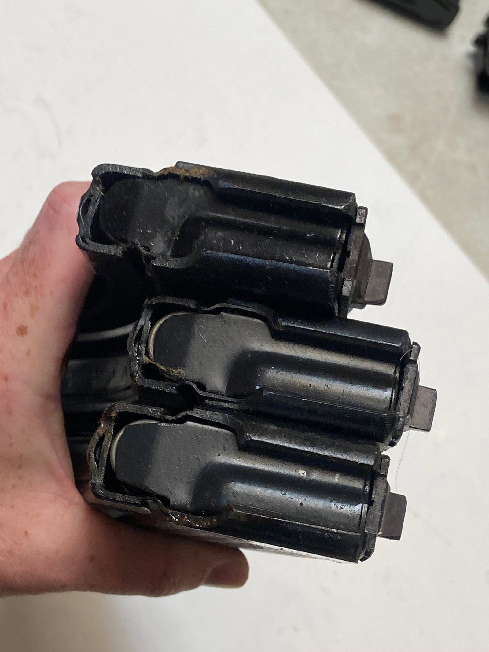 (3) 7.62x39 30rd Yugoslavian Surplus Bolt-Hold-Open Magazines - 3
