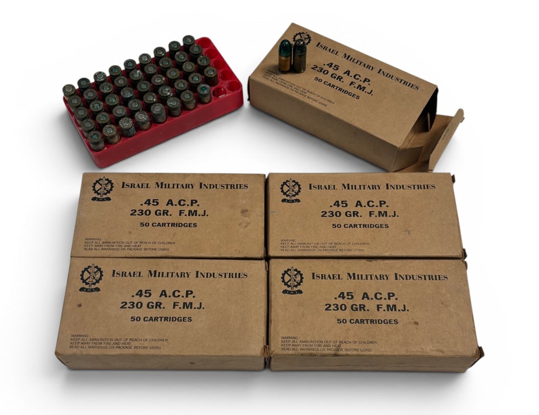 246rds. Of Brazillian 45 M4 (.45 ACP) Specialty Ammunition: See Photos
