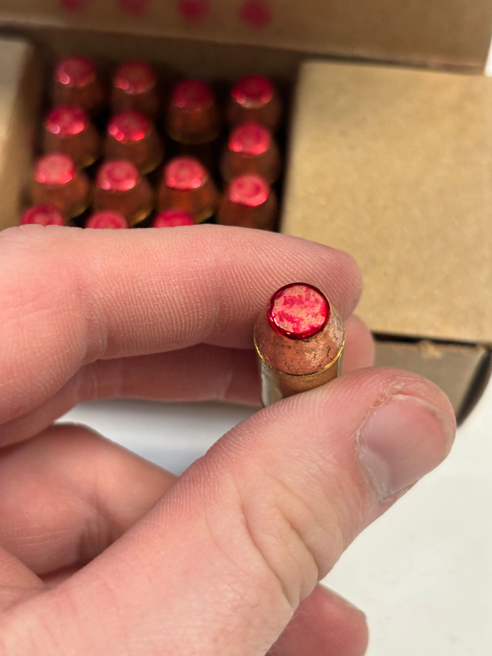 Collectible Factory NIB 50rds. Of .45 ACP BALL Red Comet Ammunition - 3