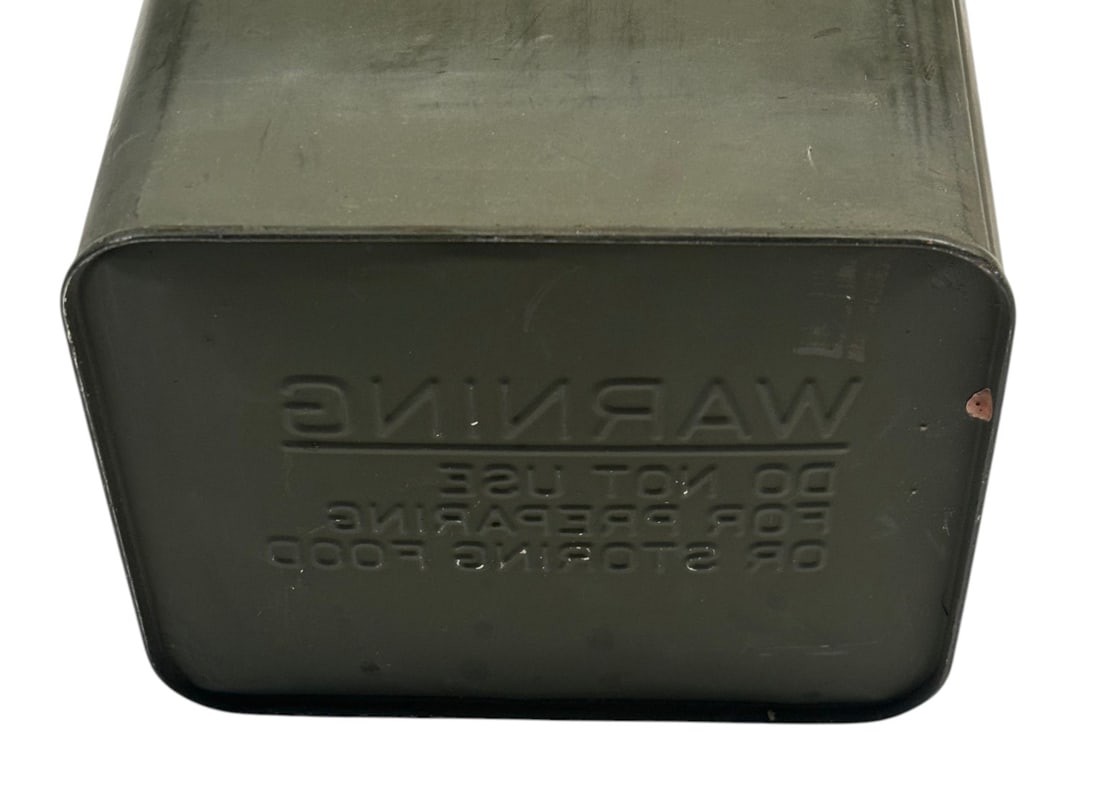 Sealed Spam Can of (25) Cartridges of 20mm M18A3 Drill Training Rounds - 4