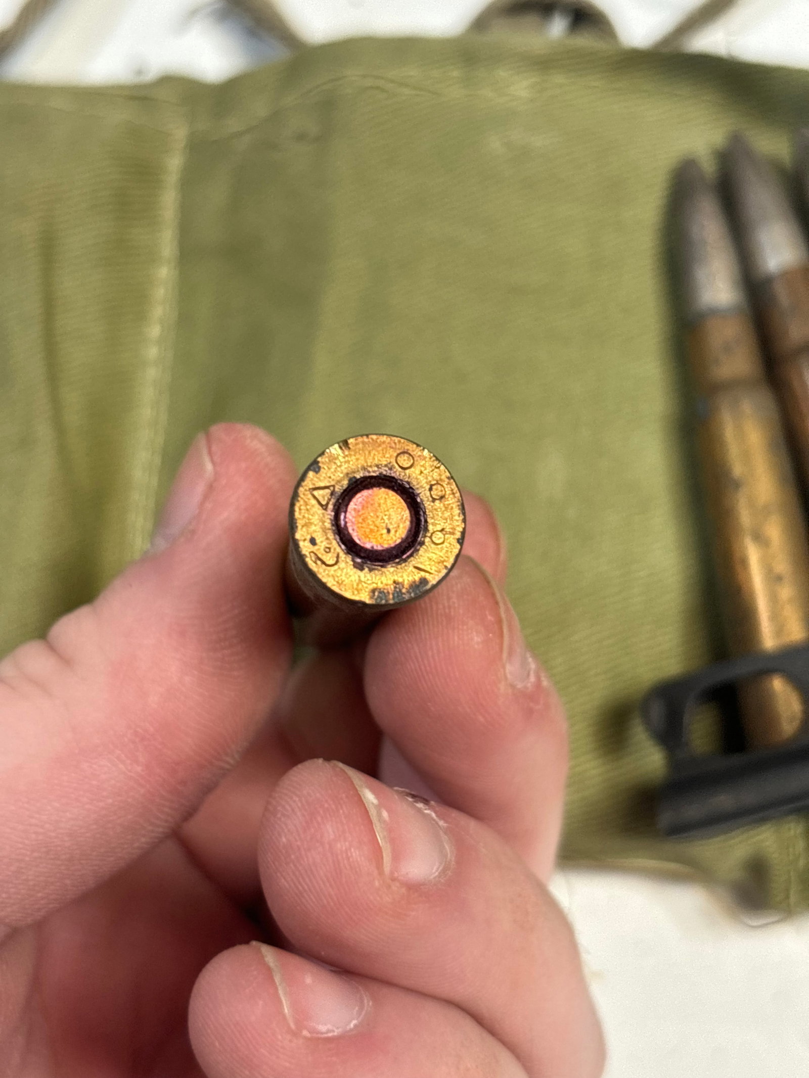50rds of .303 British Ammunition on Stripper Clips in Bandolier - 3