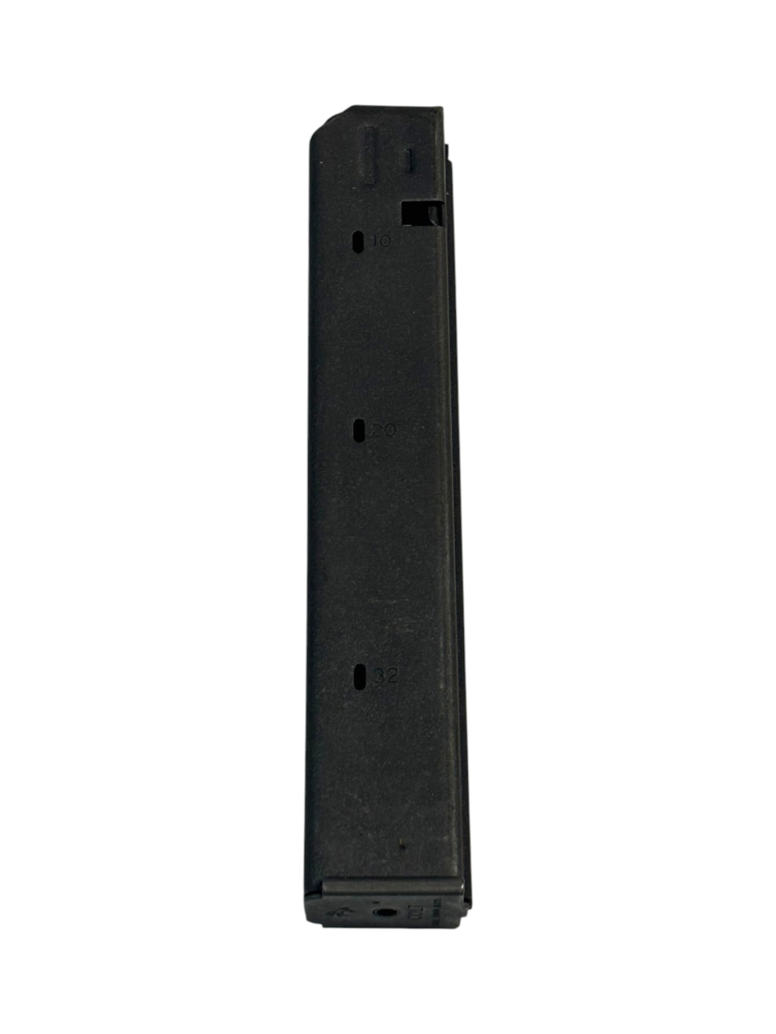 32rd. Colt AR15 9mm NATO Magazine: Marked Colt / CAL 9mm NATO on base.