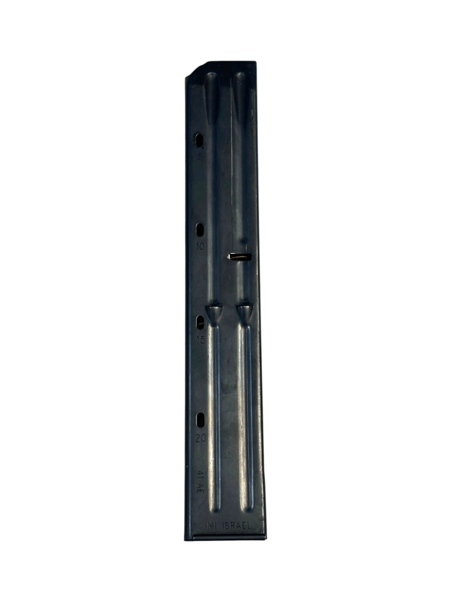 RARE IMI Israel .41AE 20rd. UZI Magazine: for the IMI UZI SMG .41AE Conversion