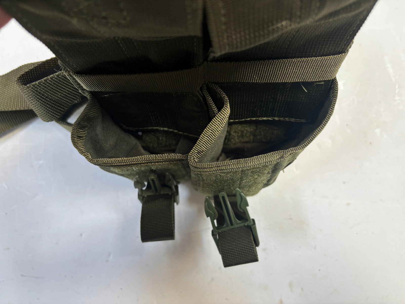 New M4 Magazine Drop Leg Pouch in OD Green - 5