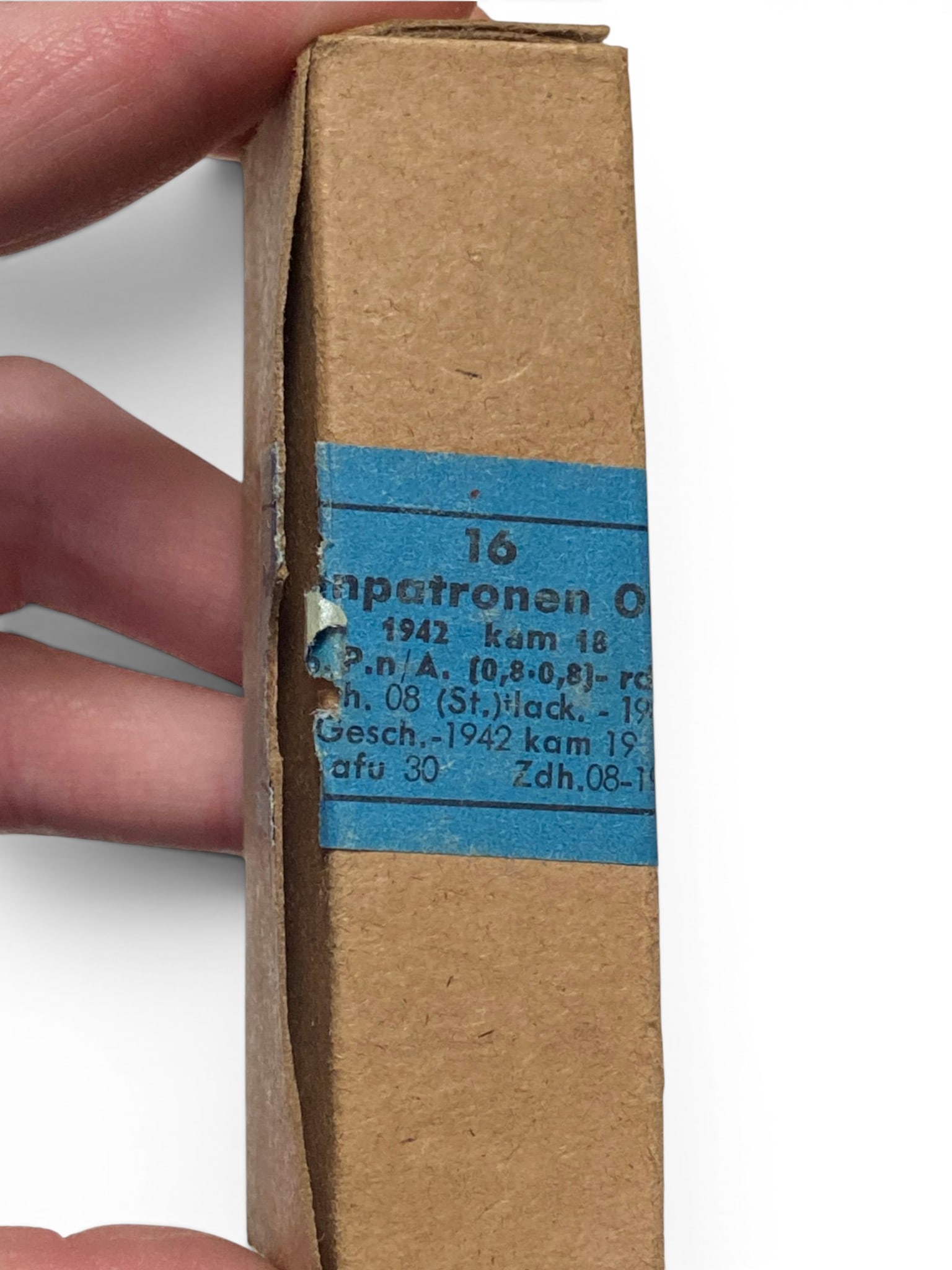 16rds. of Original German WWII 1942 9mm Luger Collectible Ammunition - 2
