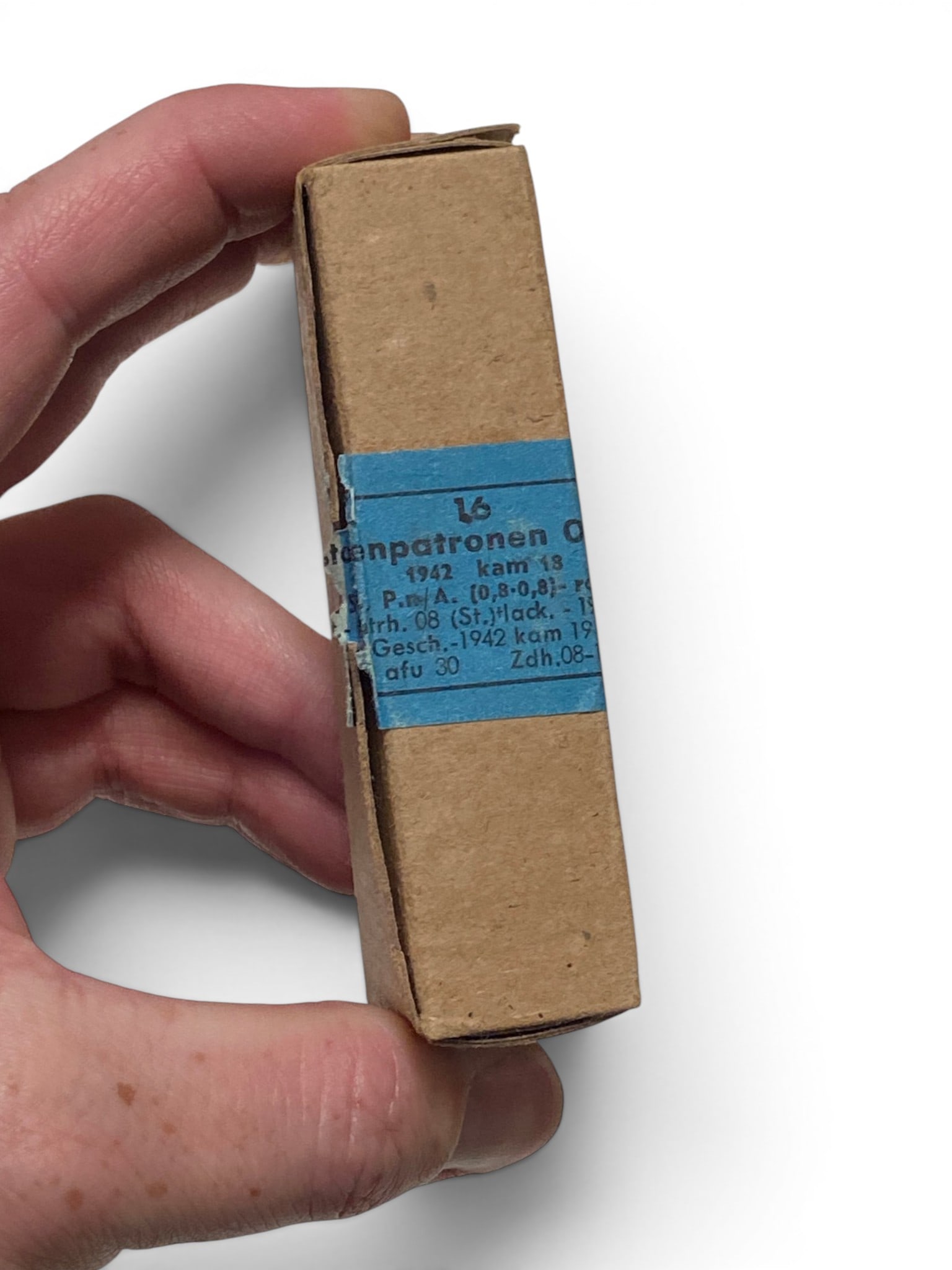 16rds. of Original German WWII 1942 9mm Luger Collectible Ammunition - 2