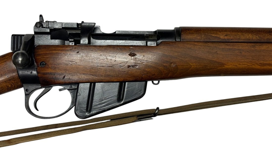 Excellent 1953 British Lee Enfield No. 4 MK II (F) .303 BRITISH Bolt Action Rifle - 7