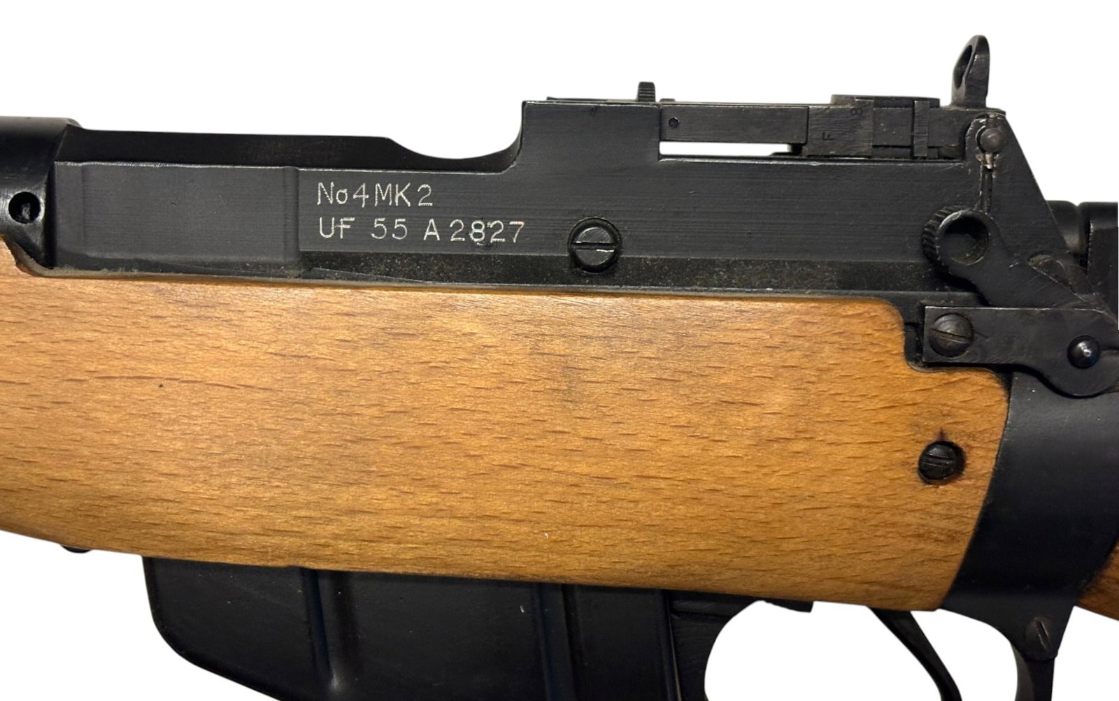 Excellent 1955 British Lee Enfield No. 4 MK II .303 BRITISH Bolt Action Rifle - 3