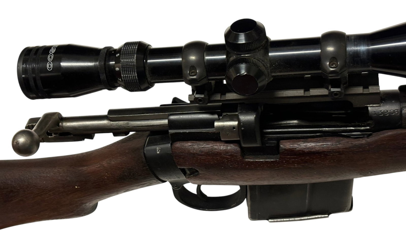 1966 Ishapore 2A1 7.62x51mm Bolt Action Jungle Carbine with Scope - 15