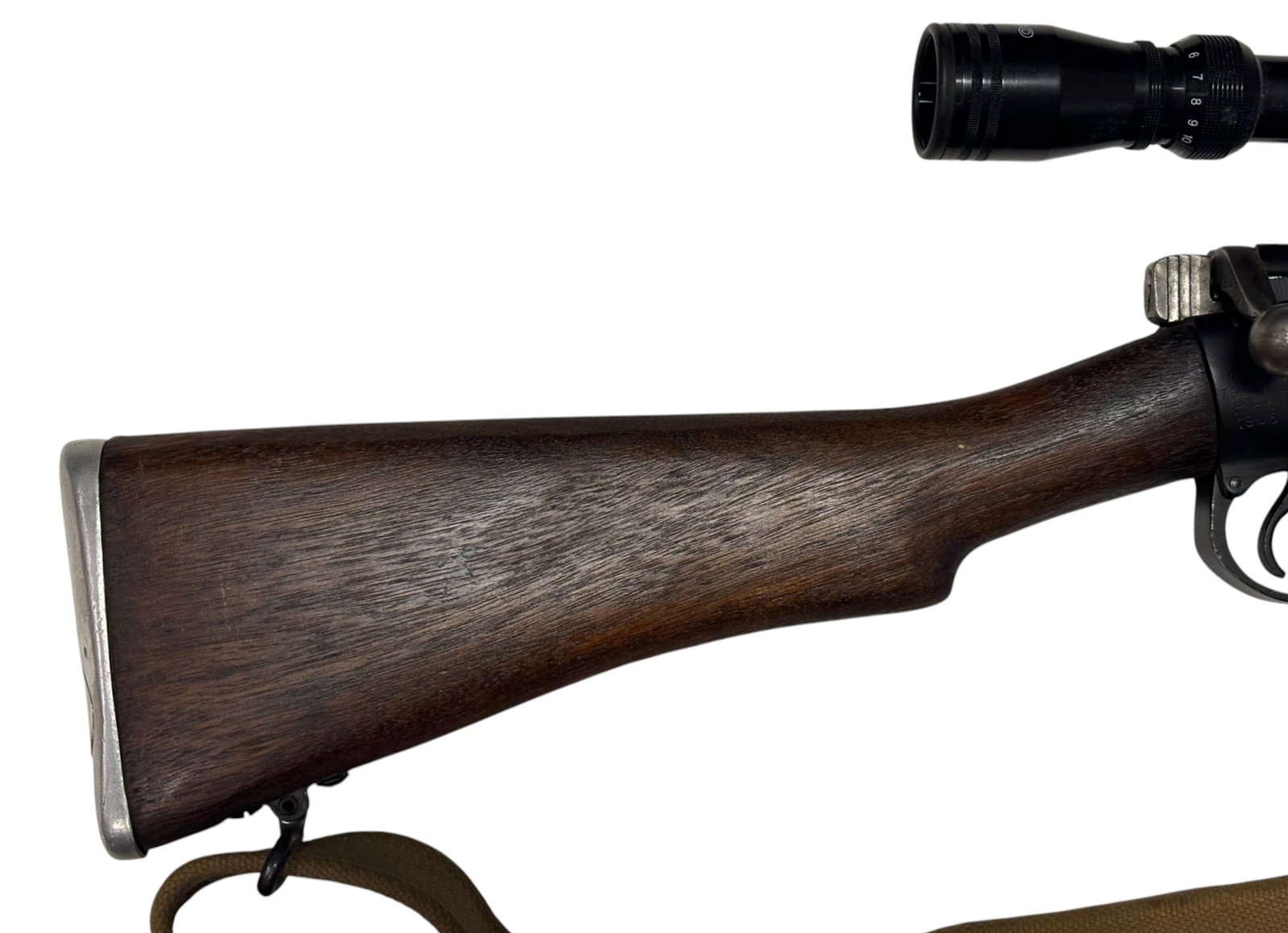 1966 Ishapore 2A1 7.62x51mm Bolt Action Jungle Carbine with Scope - 7