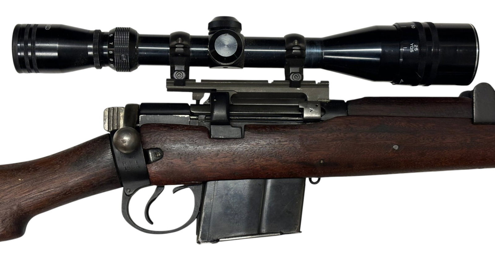 1966 Ishapore 2A1 7.62x51mm Bolt Action Jungle Carbine with Scope - 8