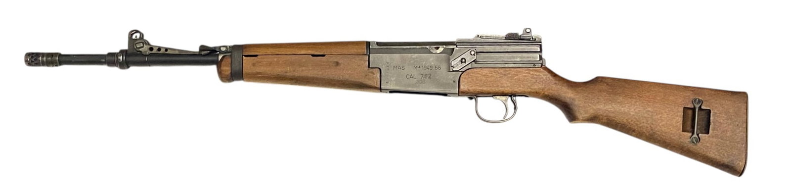 Excellent French MAS MLE 1949-56 .308 Semi-Automatic Rifle with Grenade Launcher Attachment - 3