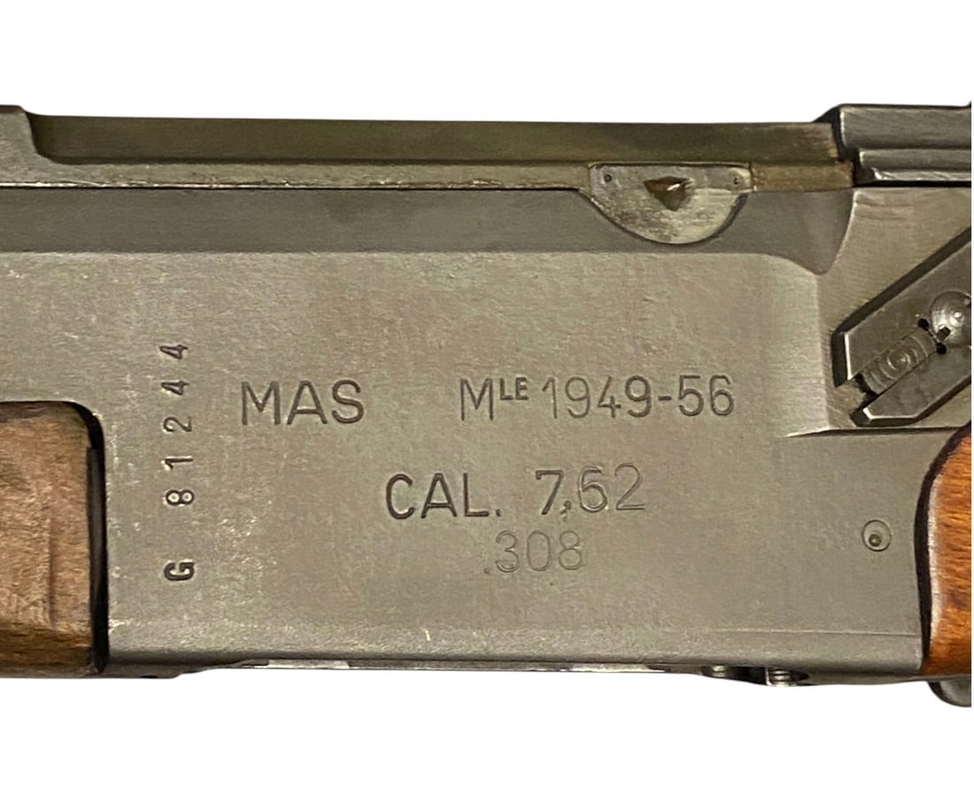 Excellent French MAS MLE 1949-56 .308 Semi-Automatic Rifle with Grenade Launcher Attachment - 4