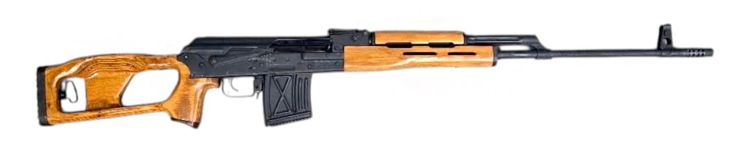 Excellent Romarm ROMAK-3 (PSL-54C/FPK) Semi-Automatic 7.62x54r Romanian Dragunov Sniper Rifle: S#: R30811999 | 24” Barrel | Nice light colored wood | All matching with serialized internals and externally on receiver, dust cover, bolt, recoil spring, gas tube, trigger bar, and even the mag
