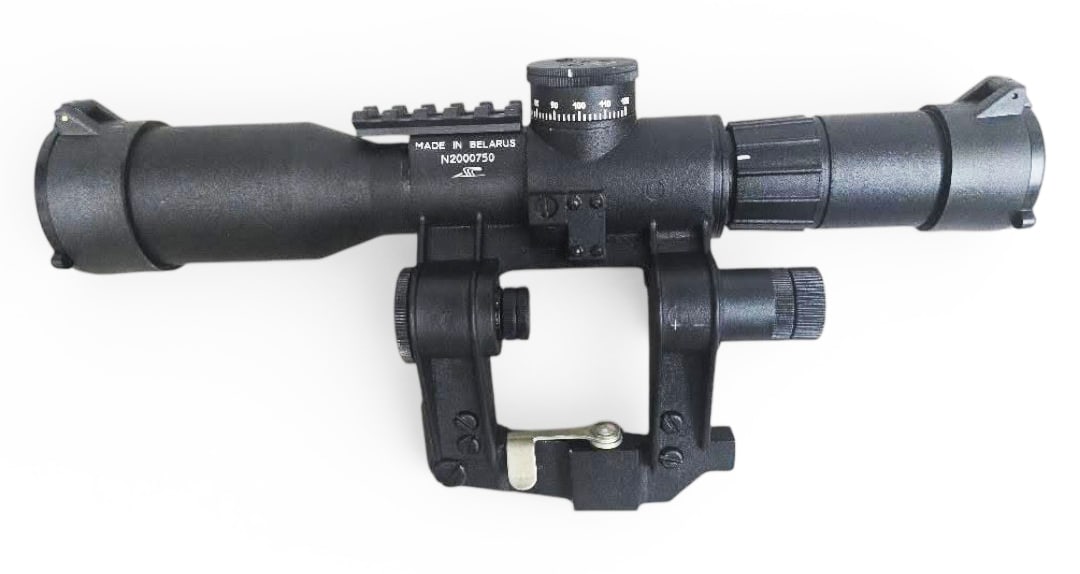 Excellent Quality Belarus POSP 8x42 DU Illuminated Optical Side Mount Scope for SVD & More - 2