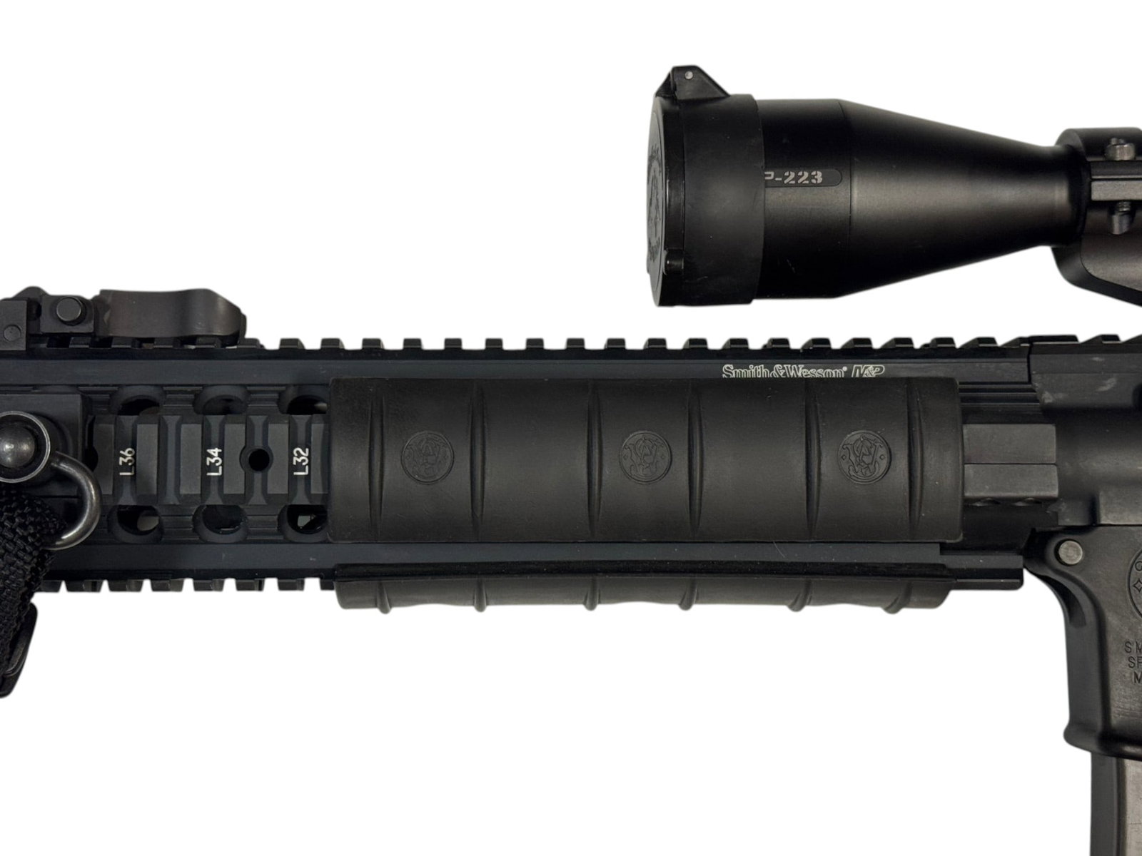 Excellent Smith & Wesson M&P 15T 5.56mm Tactical AR15 Semi-Automatic Rifle with Scope and Sling - 5