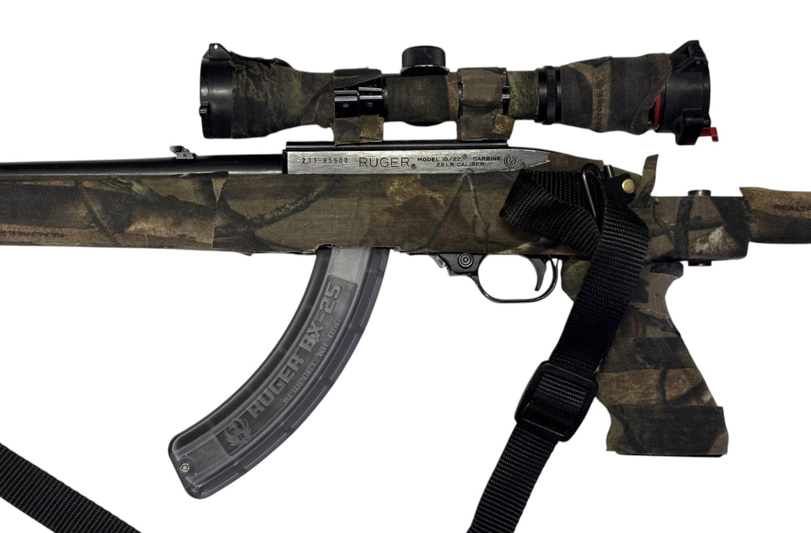 Ruger Model 10/22 .22 LR Semi-Automatic Rifle with Scope and Sling - 11