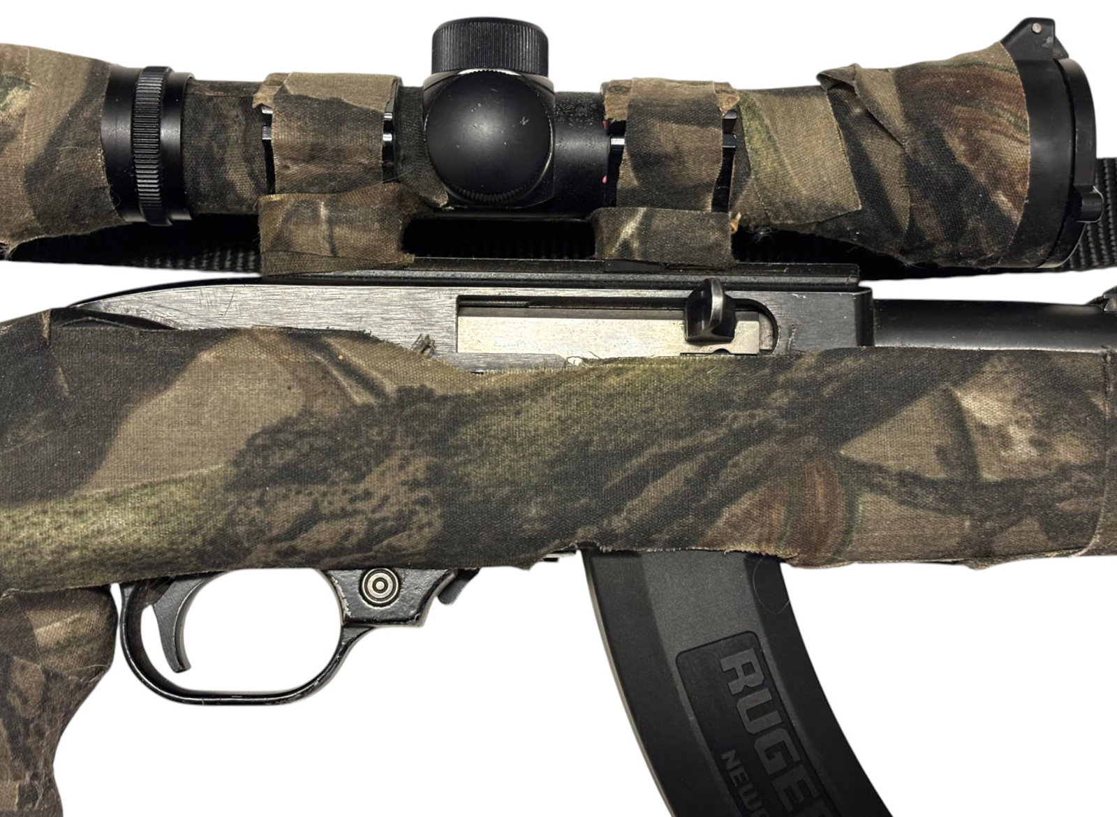 Ruger Model 10/22 .22 LR Semi-Automatic Rifle with Scope and Sling - 13