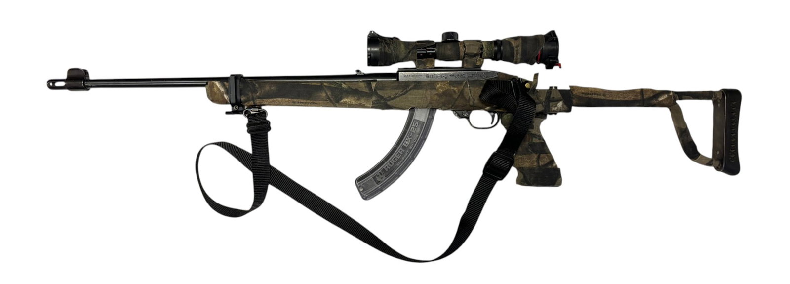Ruger Model 10/22 .22 LR Semi-Automatic Rifle with Scope and Sling - 2
