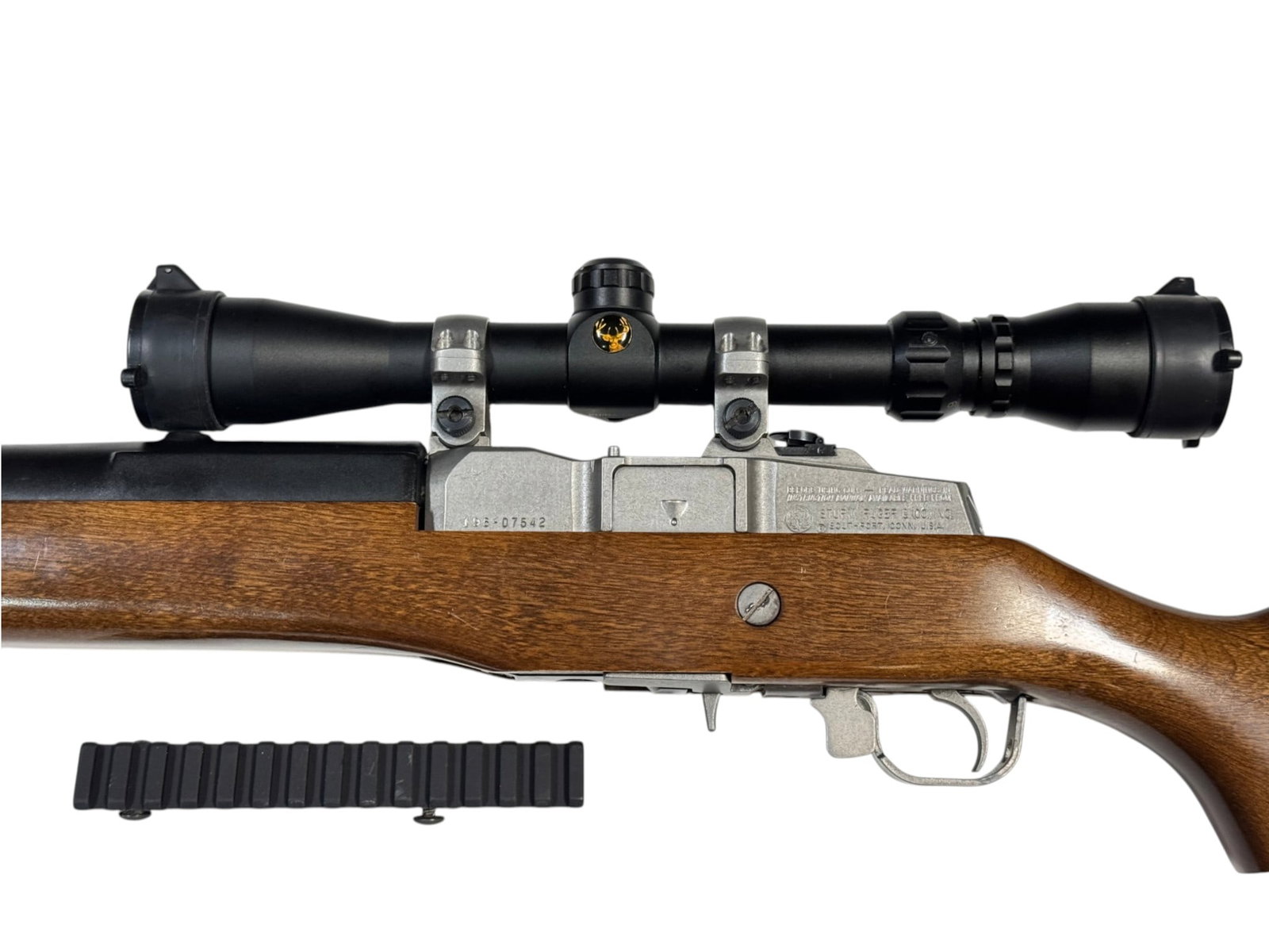 Excellent Ruger Ranch Rifle Mini-30 .223 REM. Semi-Automatic Rifle with Scope and Sling - 12