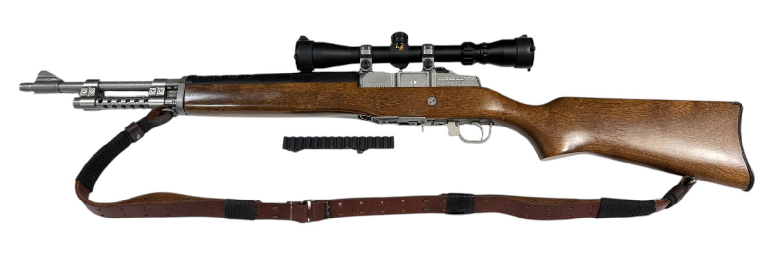 Excellent Ruger Ranch Rifle Mini-30 .223 REM. Semi-Automatic Rifle with Scope and Sling (1 of 20)