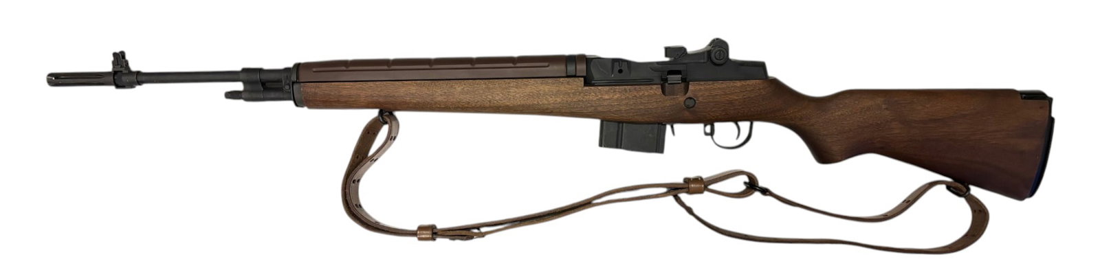 Excellent Springfield Armory Model M1A .308 Semi-Automatic Rifle with Sling: S#: 191532 | 22" Barrel | Comes with WWII-styled sling |||| CONDITION: Excellent, like new. 99% original blued finish. Mechanically functions. Bore is excellent ||||| CLASS: MODERN