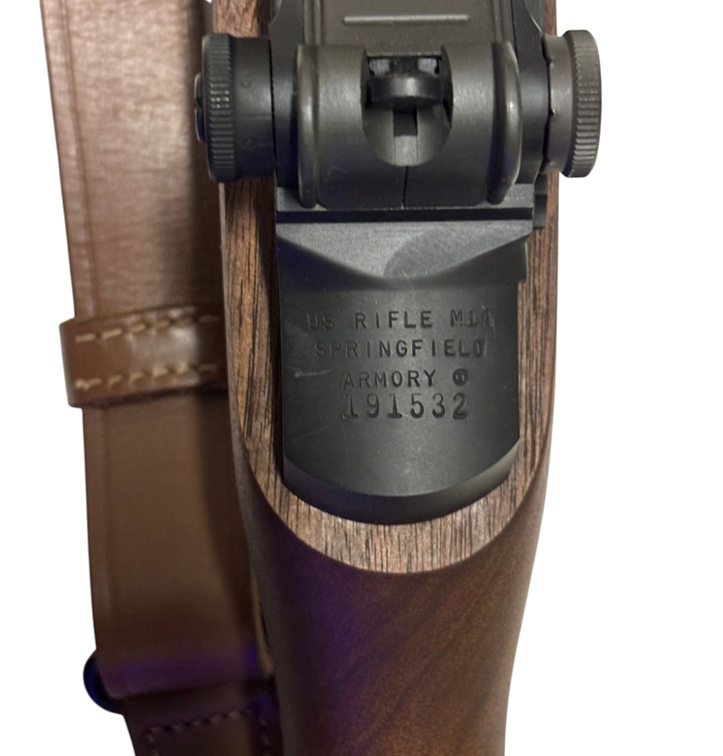 Excellent Springfield Armory Model M1A .308 Semi-Automatic Rifle with Sling - 3