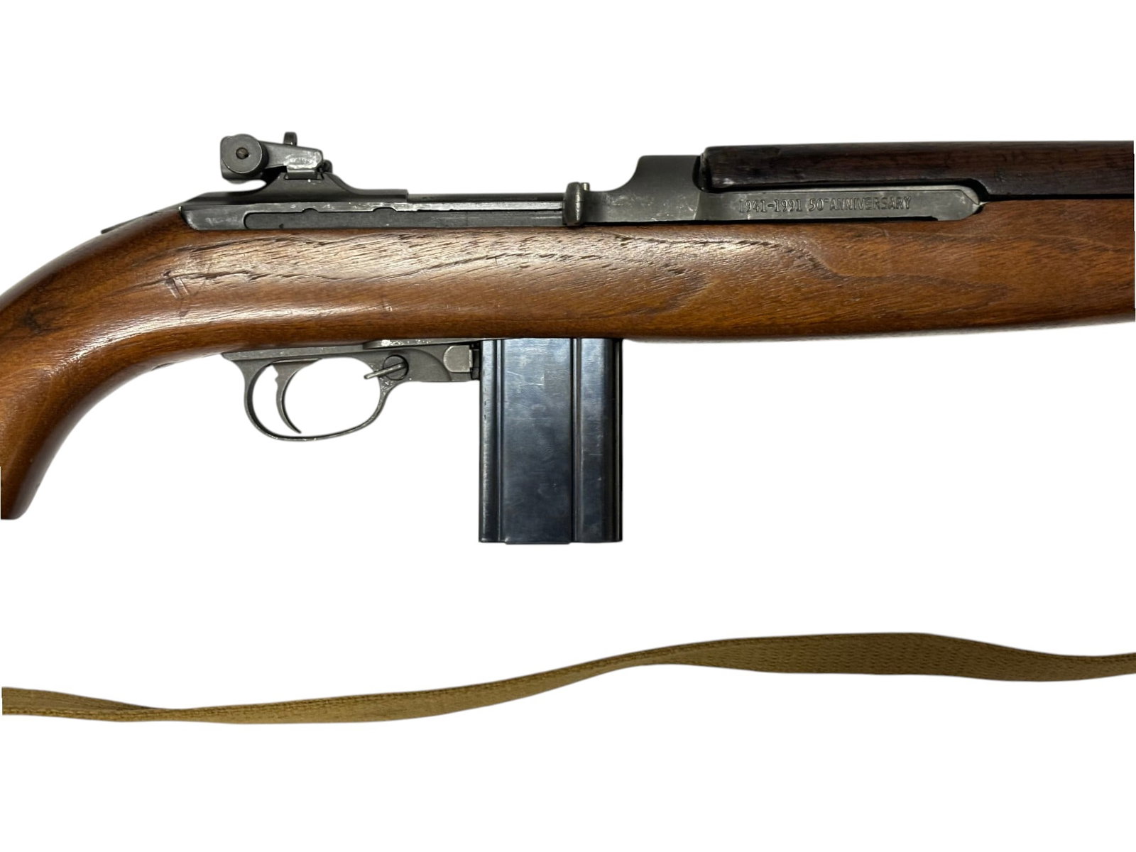Excellent 1991 50th Anniversary Iver Johnson M1 .30 CAL. Carbine with Sling and Magazine Pouch - 11