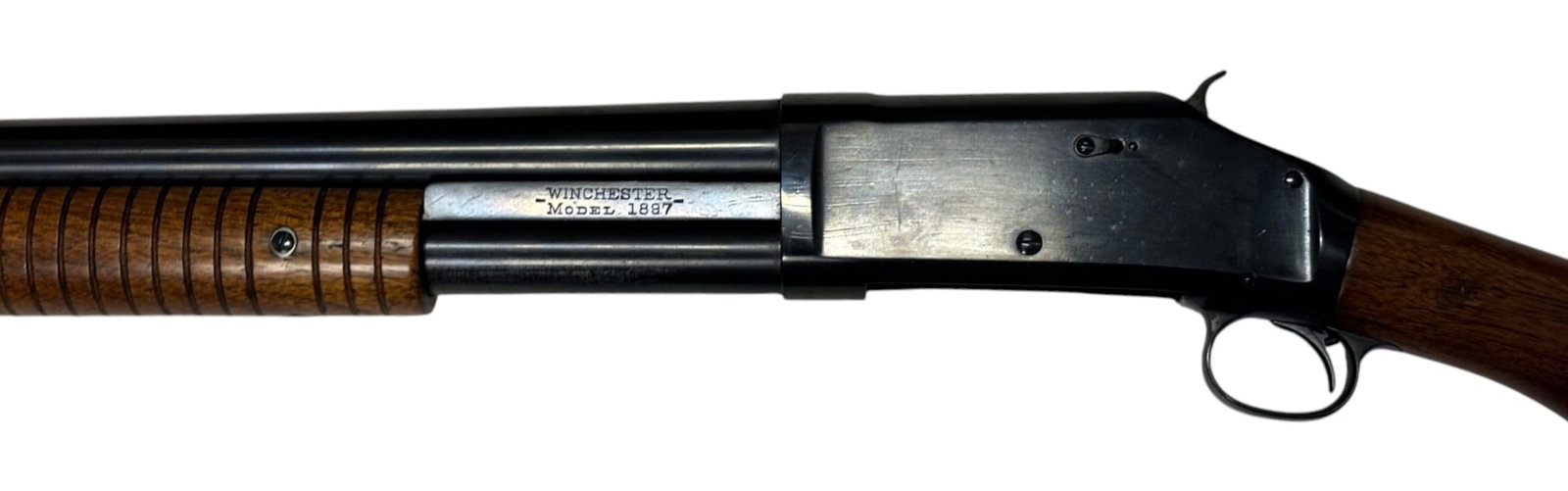 1904 Winchester Model 1897 12 GA. Slam-Fire Pump Action Shotgun - 10