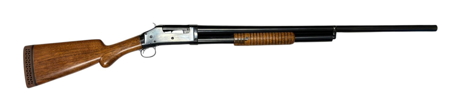 1904 Winchester Model 1897 12 GA. Slam-Fire Pump Action Shotgun - 2