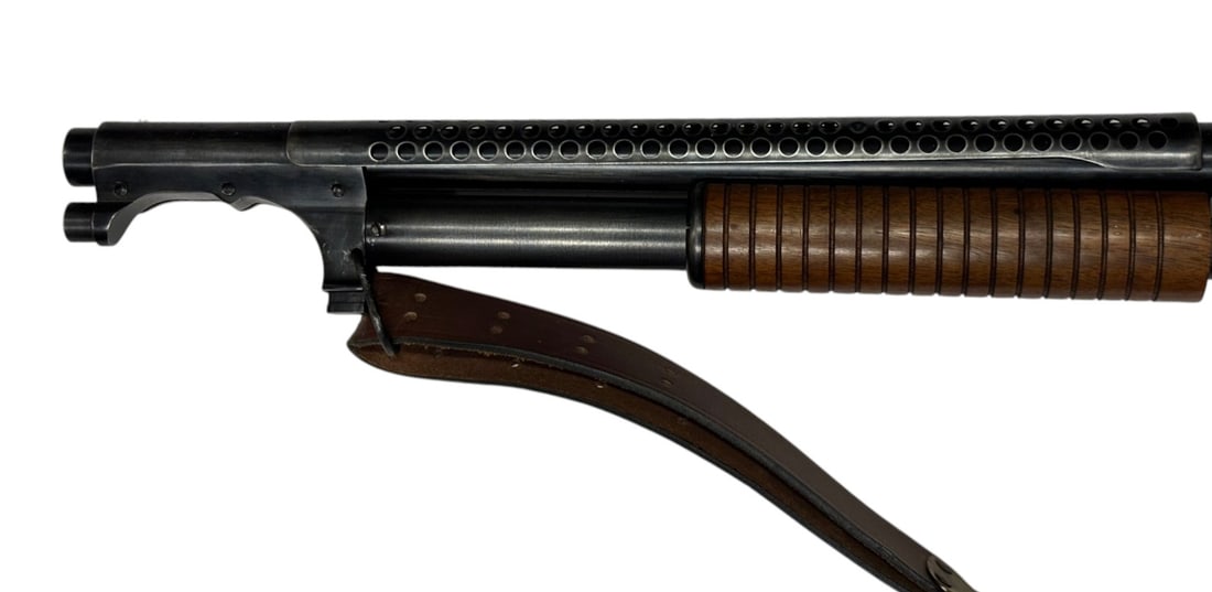 Chinese IAC Billerica Model 97 12 GA. Trench Pump Action Slam-Fire Shotgun with Sling - 12