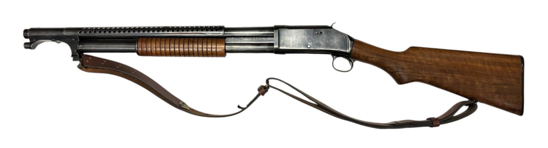 Chinese IAC Billerica Model 97 12 GA. Trench Pump Action Slam-Fire Shotgun with Sling (1 of 13)
