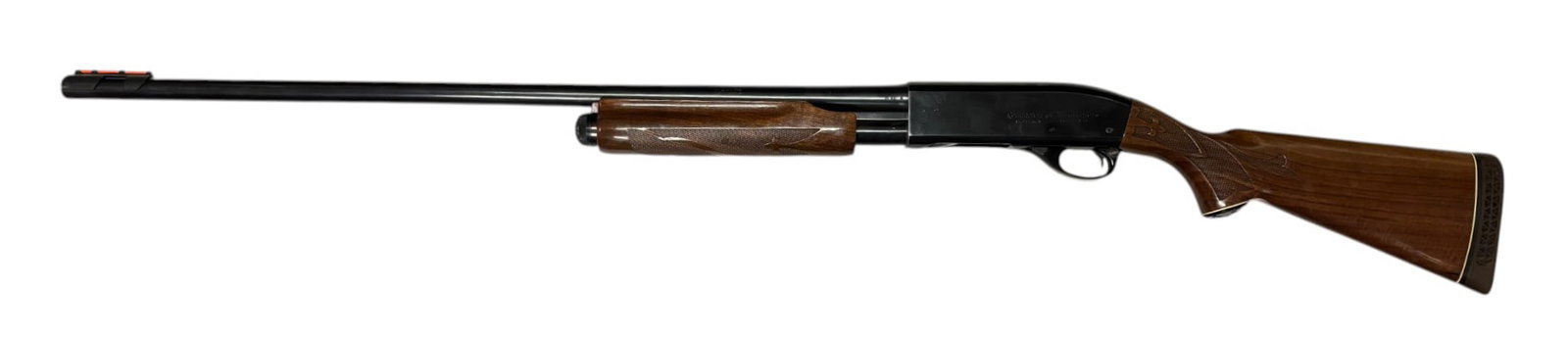 Excellent 1980 Remington Model 870 Wingmaster 12 GA. Pump Action Shotgun: S#: V524536V | 30" Full Choke Barrel with 2-3/4" Chamber | Date Code = PA which dates to June 1980 | Upgraded Hiviz Tritium front sight |||| CONDITION: Excellent, with honest use and wear. 98%