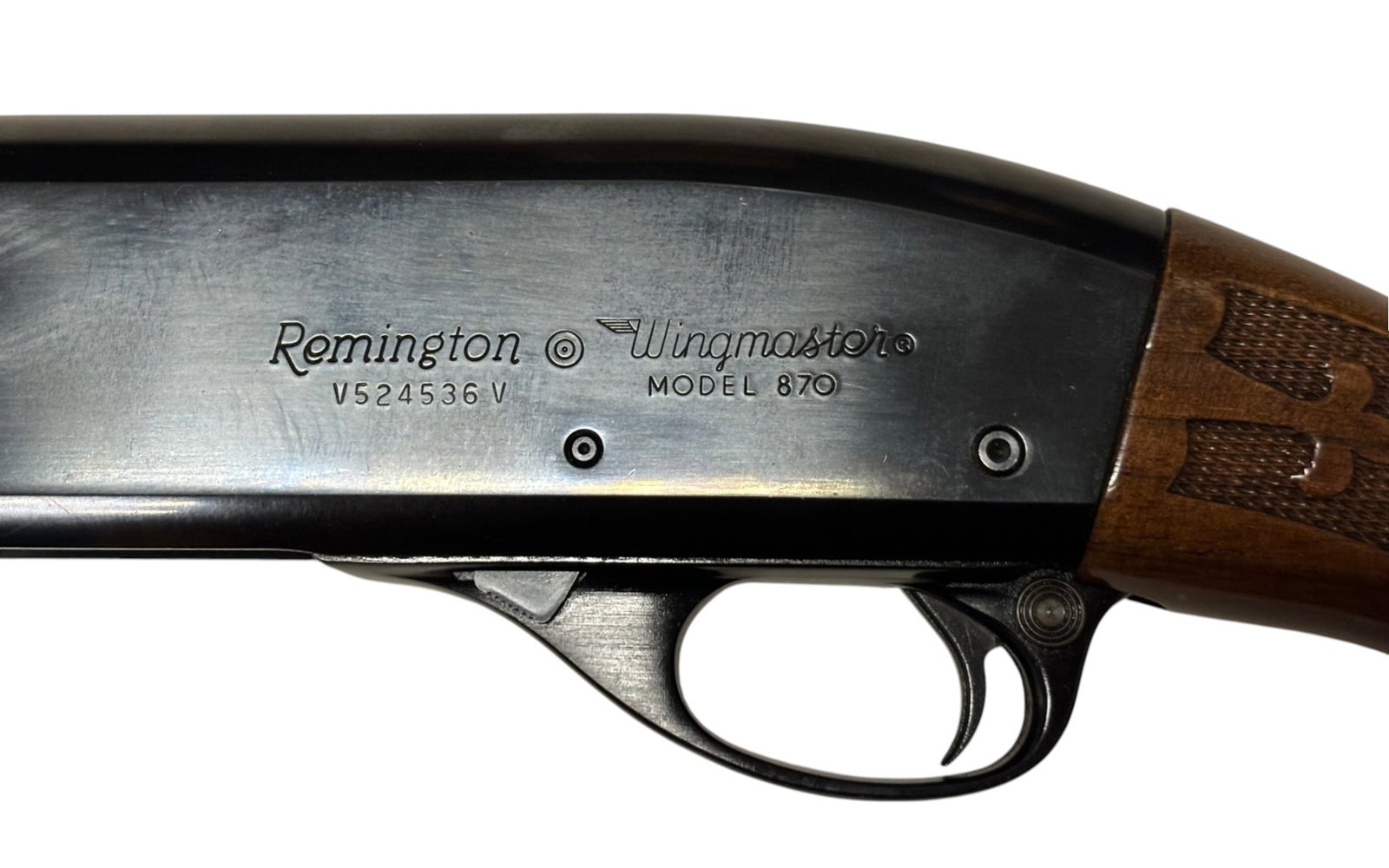Excellent 1980 Remington Model 870 Wingmaster 12 GA. Pump Action Shotgun - 3