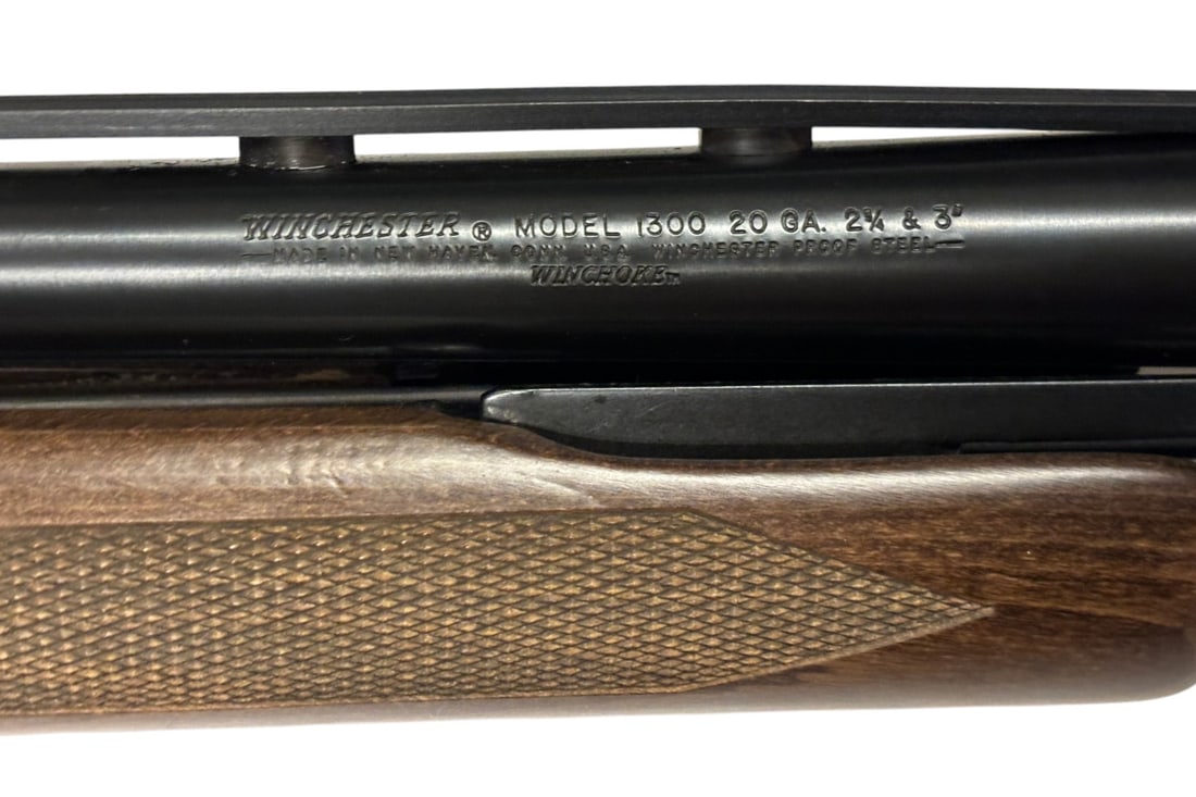 Excellent Winchester Model 1300 20 GA. Pump Action Shotgun + 28" VR Barrel - 3