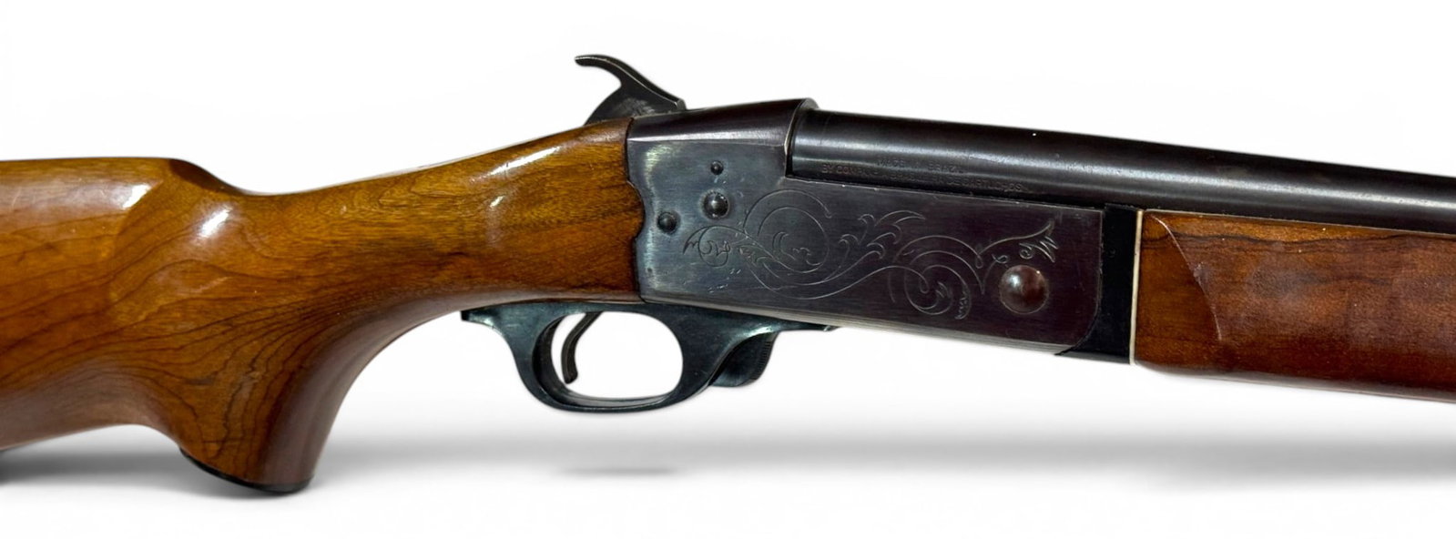 CBC Brazil (K-Mart) Model 151 .410 Break-Action Single Shotgun: S#: 29-036011 | 26" Full Choke Barrel with 3" Chamber |||| CONDITION: Very Good. 95% original blued finish. Wood stock is in great condition, with honest use and wear. Mechanically functions. Bore is