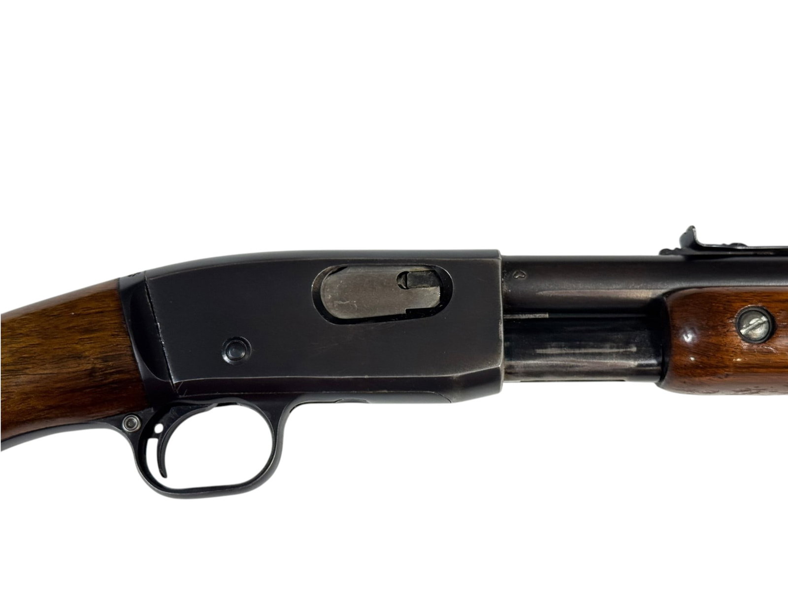 Excellent 1953 Remington Model 121 The Fieldmaster .22 S-L-LR Pump Action Takedown Rifle - 16