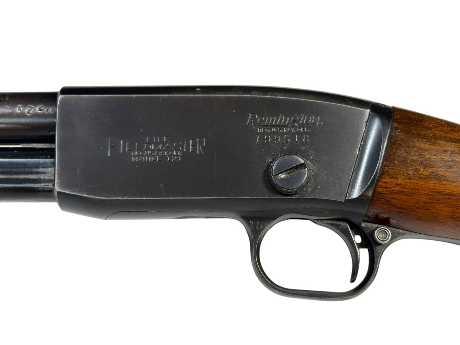 Excellent 1953 Remington Model 121 The Fieldmaster .22 S-L-LR Pump Action Takedown Rifle - 4