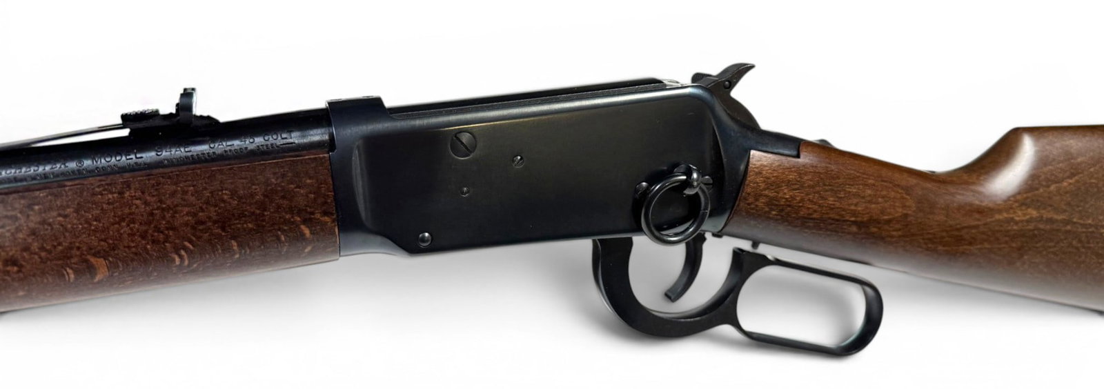 Excellent Winchester Model 94AE Trapper .45 COLT Lever Action Saddle Ring Carbine (1 of 18)