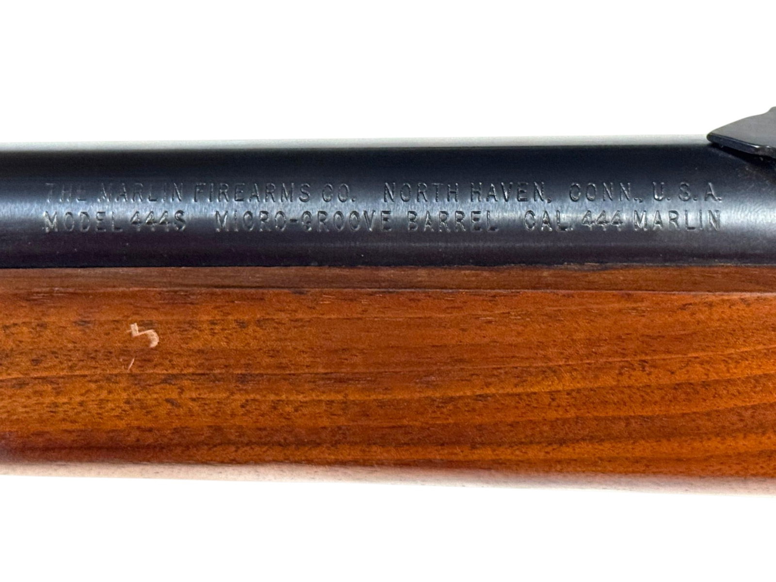 Excellent 1977 Marlin Model 444S .444 MARLIN Lever Action "JM" Stamped Rifle - 4