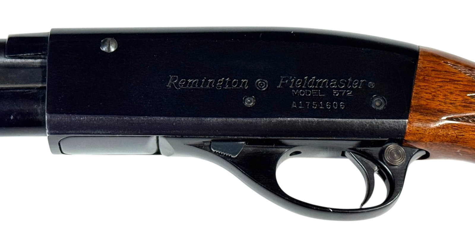 Excellent 1981 Remington Model 572 Fieldmaster BDL Deluxe .22 S-L-LR Pump Action Rifle - 12