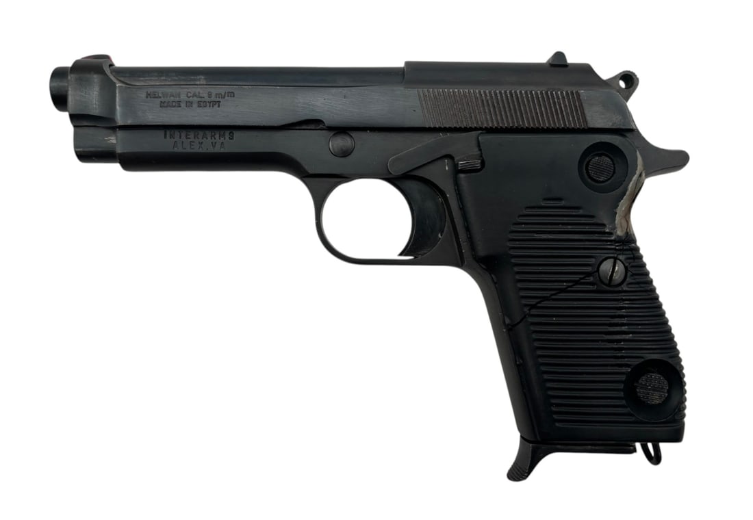 Egyptian Helwan Model 51 Beretta Clone 9mm Semi-Automatic Pistol - 2