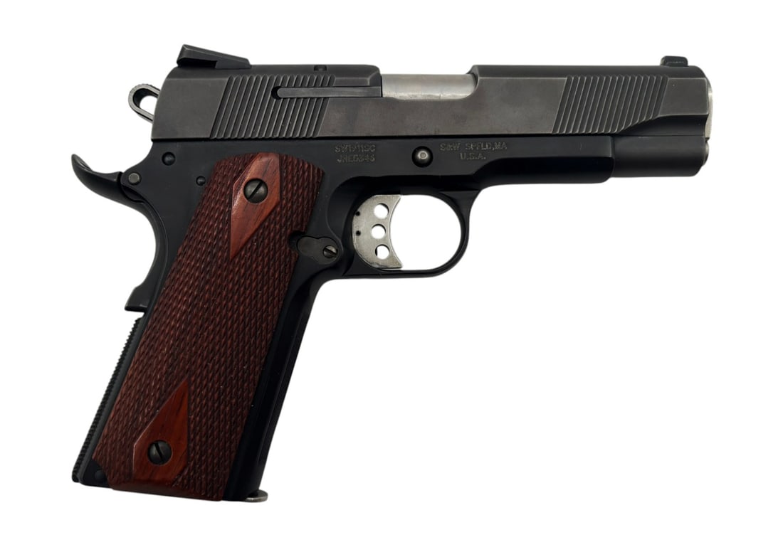 Smith & Wesson Model SW1911SC "1911 SC" Lightweight Scandium .45 ACP Semi-Automatic Pistol - 2