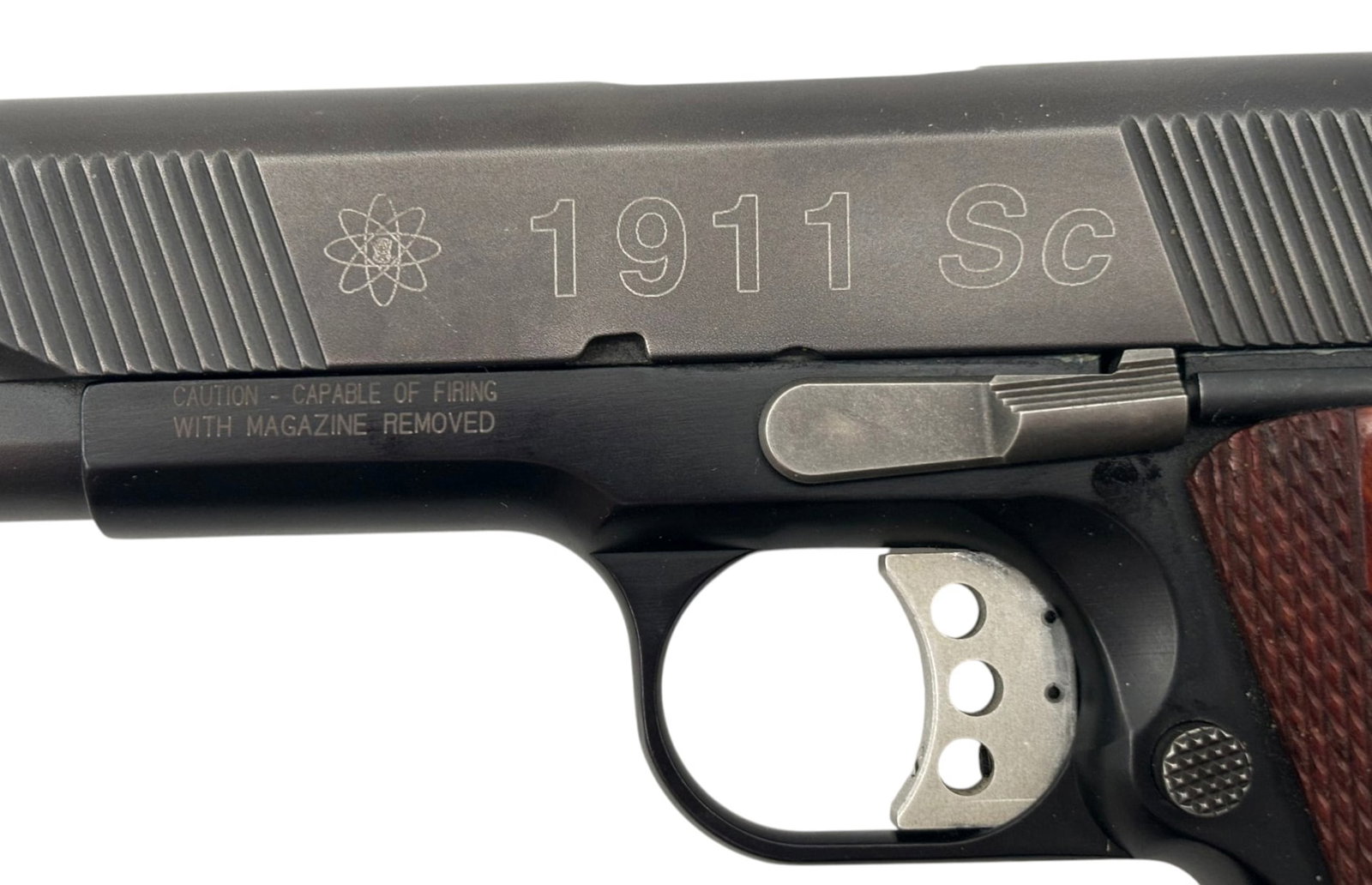 Smith & Wesson Model SW1911SC "1911 SC" Lightweight Scandium .45 ACP Semi-Automatic Pistol - 4