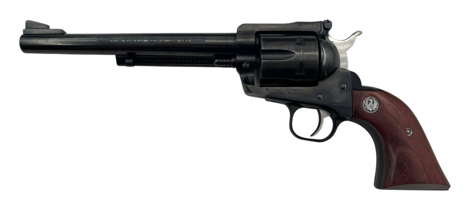 NIB 2002 Ruger New Model Blackhawk .30 CARBINE Single Action Revolver - 2