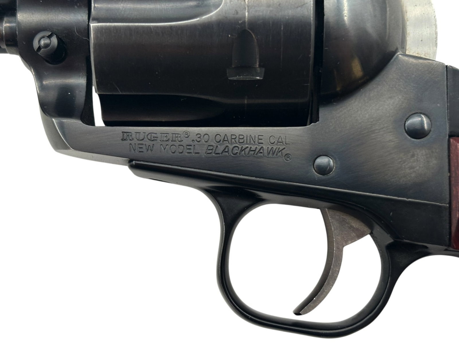 NIB 2002 Ruger New Model Blackhawk .30 CARBINE Single Action Revolver - 7