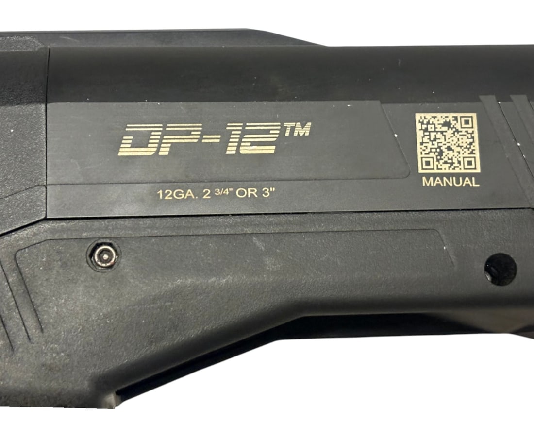 Excellent Standard Manufacturing Model DP-12 12 GA. Double Barrel Pump Action Shotgun - 3