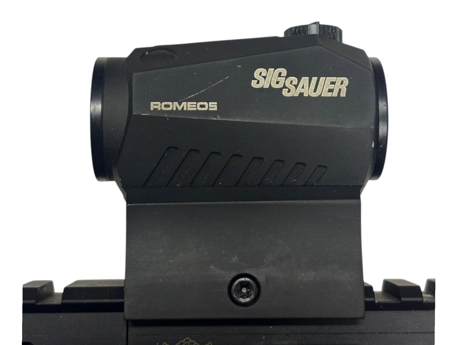 Excellent 2016 PSA Model PA-15 5.56mm Semi-Automatic 8.5" AR Pistol with Sig Sauer Red Dot - 11