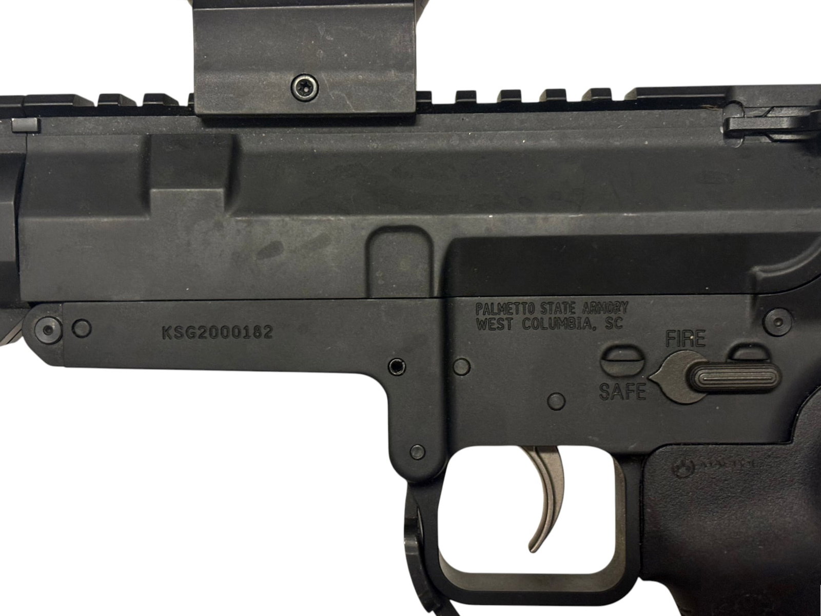 Excellent PSA Model KS-47G2 7.62x39mm Semi-Automatic 10" AR Pistol with Sig Sauer Red Dot & Sling - 6